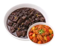DINUGUAN  – CHICKEN AFRITADA , MIKI BIHON
