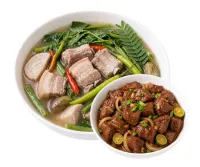 SINIGANG NA BABOY  – TENDERLOIN TIPS, PLAIN RICE