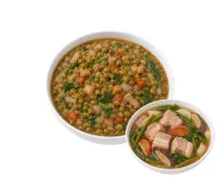 MONGGO – SINIGANG NA BABOY , PLAIN RICE