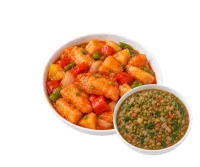 SWEET AND SOUR FISH FILLET – MONGGO, PLAIN RICE