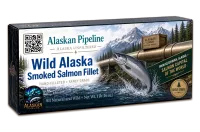 Wild Alaska Smoked Salmon Fillet 16 oz – Image 1