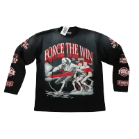 FORCE THE WIN — “Chased By Hate, Finish Anyway” Long Sleeve – Image 1