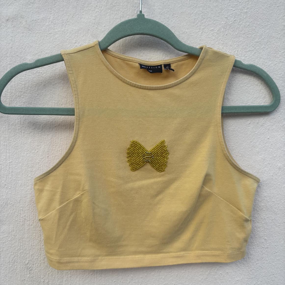 Bowtie Pasta Cropped Top – Image 2