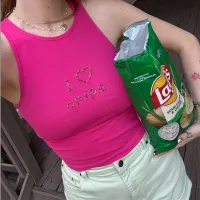 "I <3 Chips" Tank Top – Image 3