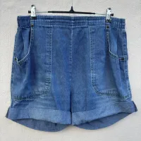 Sun & Moon Denim Shorts – Image 3