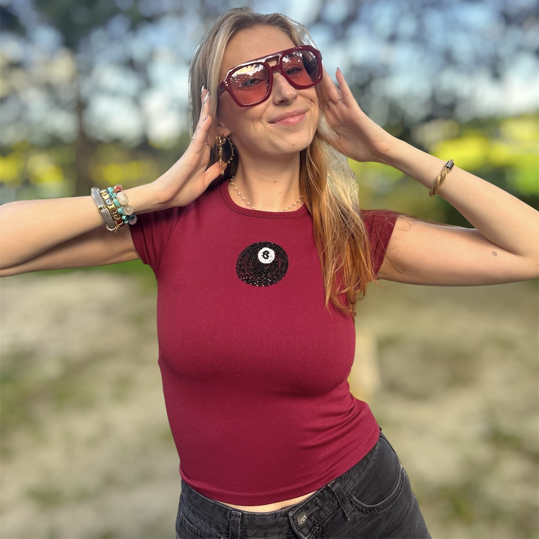 8 Ball Baby Tee – Image 3
