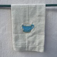 Tea Cup Tea Towel – Image 2