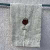 Wine Glass Tea Towel – Image 2