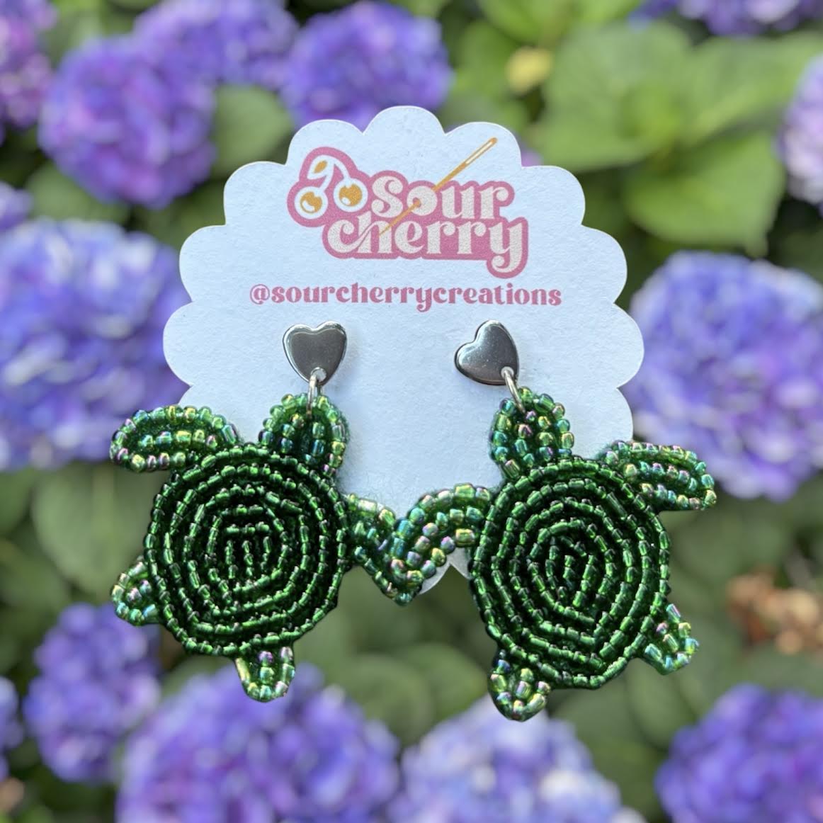 Sea Turtle Earrings – Image 1