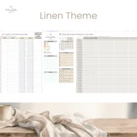 Time Blocking Calendar – Linen
