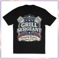 Grill Sergeant VL100 Volunteer Knitwear™ All-American Tee – Black, L
