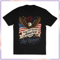 Let's Celebrate - VL100 Volunteer Knitwear™ All-American Tee – Black, S