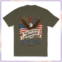 Let's Celebrate - VL100 Volunteer Knitwear™ All-American Tee – Olive, XL