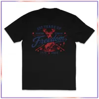 Huntin Fishin - VL100 Volunteer Knitwear™ All-American Tee – Black, L