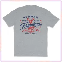 Huntin Fishin - VL100 Volunteer Knitwear™ All-American Tee – Grey, S