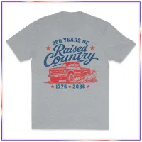 Raised Country - VL100 Volunteer Knitwear™ All-American Tee – Athletic Grey, S