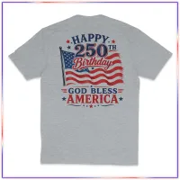 HAPPY 250 - VL100 Volunteer Knitwear™ All-American Tee – Athletic Grey, S