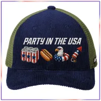 Party In The USA Spacecraft Conway Trucker Cap – Navy/Olive