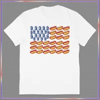 Glizzy Flag District Re-Tee DT8000 – White, Medium