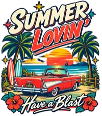 Summer Lovin Have a Blast Soft Wash T-Shirt – Image 4