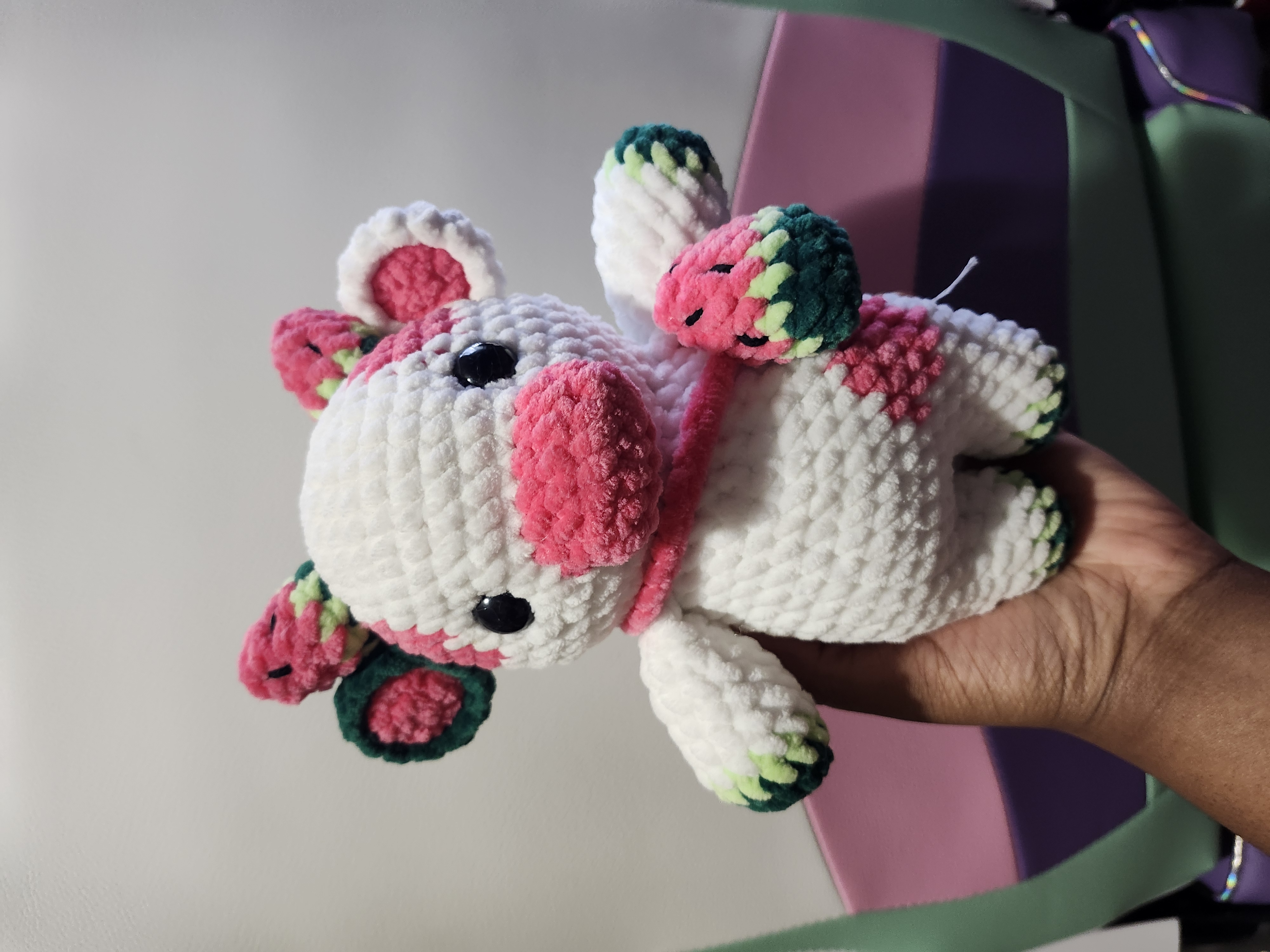 Cow Plushie – Watermelon cow