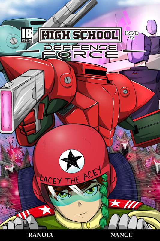 High School Defense Force, Issue 2 – Image 1