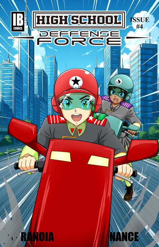 High School Defense Force, Issue 4 – Image 1