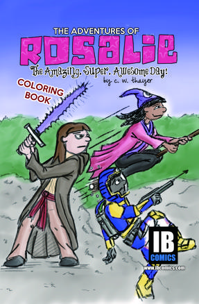 The Amazing, Super, Awesome Day- COLORING BOOK! – Image 1