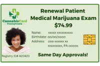 Renewal Patient Medical Marijuana Card Exam – Image 2