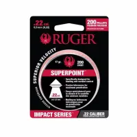 RUGER IMPACT .22 POINTED LEAD PELLET 200 CT – Image 2