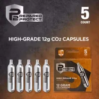 Preparted 2 Protect 5-Count 12 Gram CO2 Cartridges – Image 12