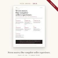 SOLD. The Contract-to-Close Seller Experience System – Image 3
