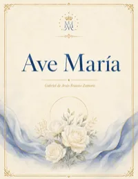 Ave María — Motete a 4 Voces Mixtas – Image 1