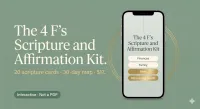 The 4 F's Scripture & Affirmation Kit – Image 1