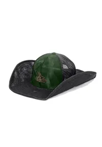 Only Ducks Cowboy Snapback - Black-Green Camo – Image 1