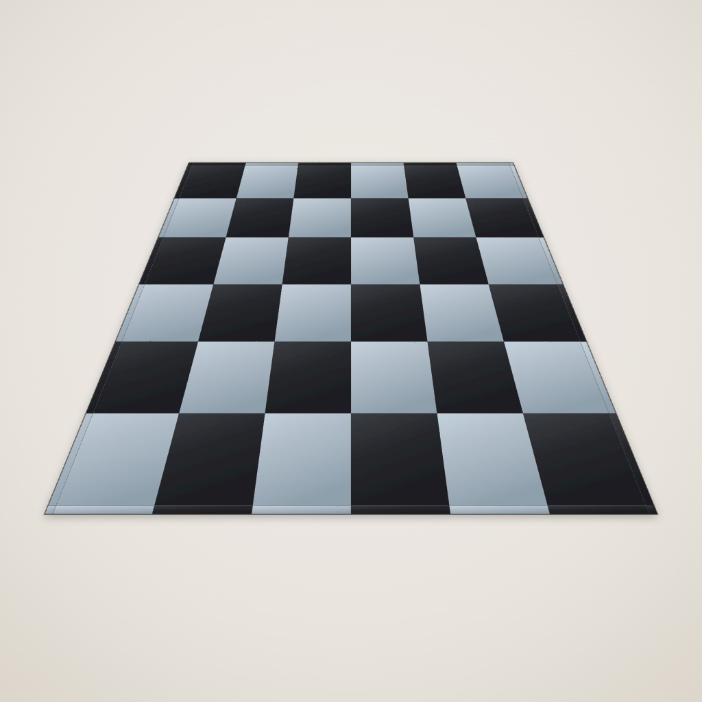 24' x 24' Acrylic Seamless Lt Blue and Black Pearl Dance Floor  – Image 1