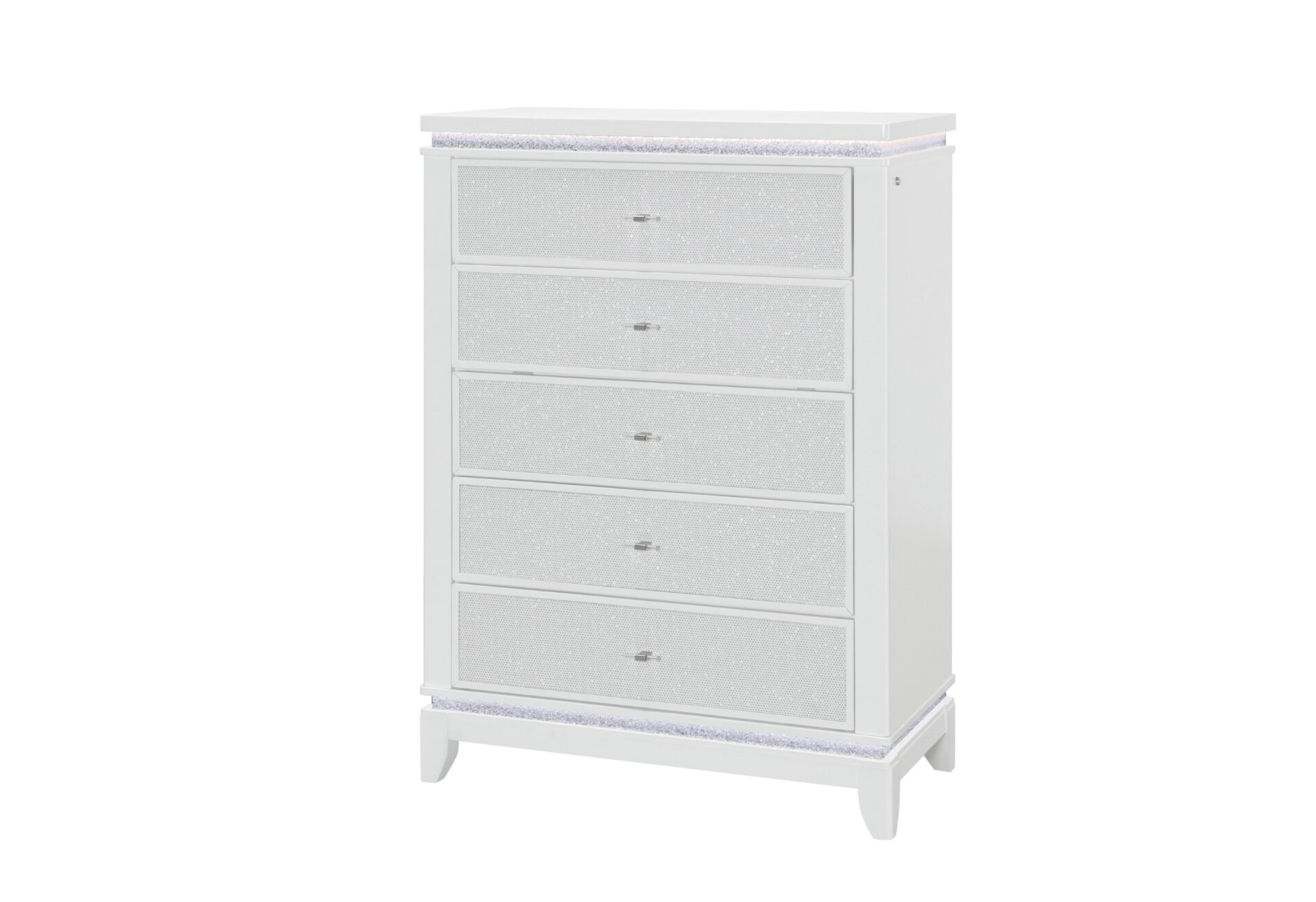 ALINA WHITE CHEST WITH LED – Image 2
