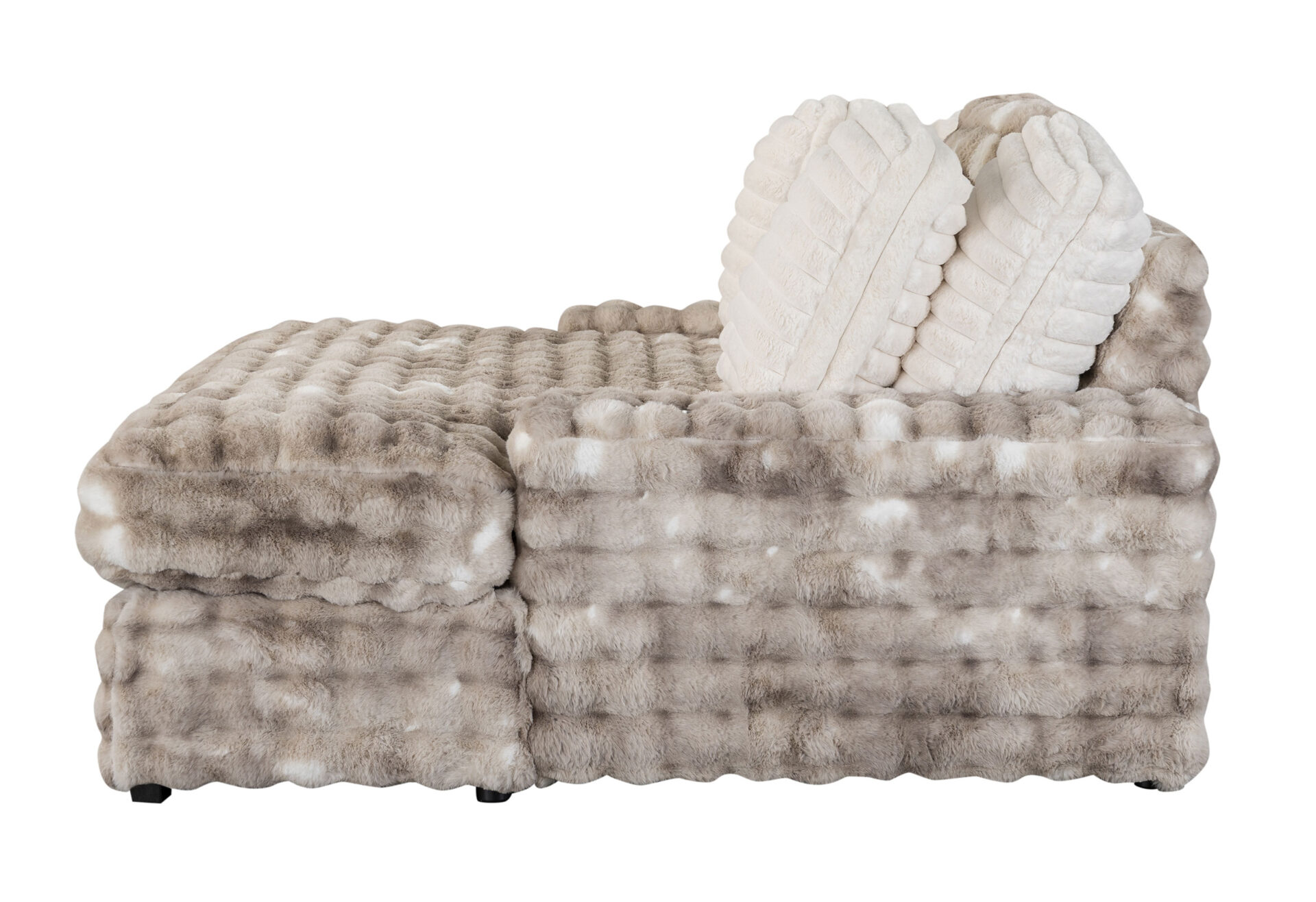 U8292 GREY LOUNGER SOFA WITH USB – Image 3