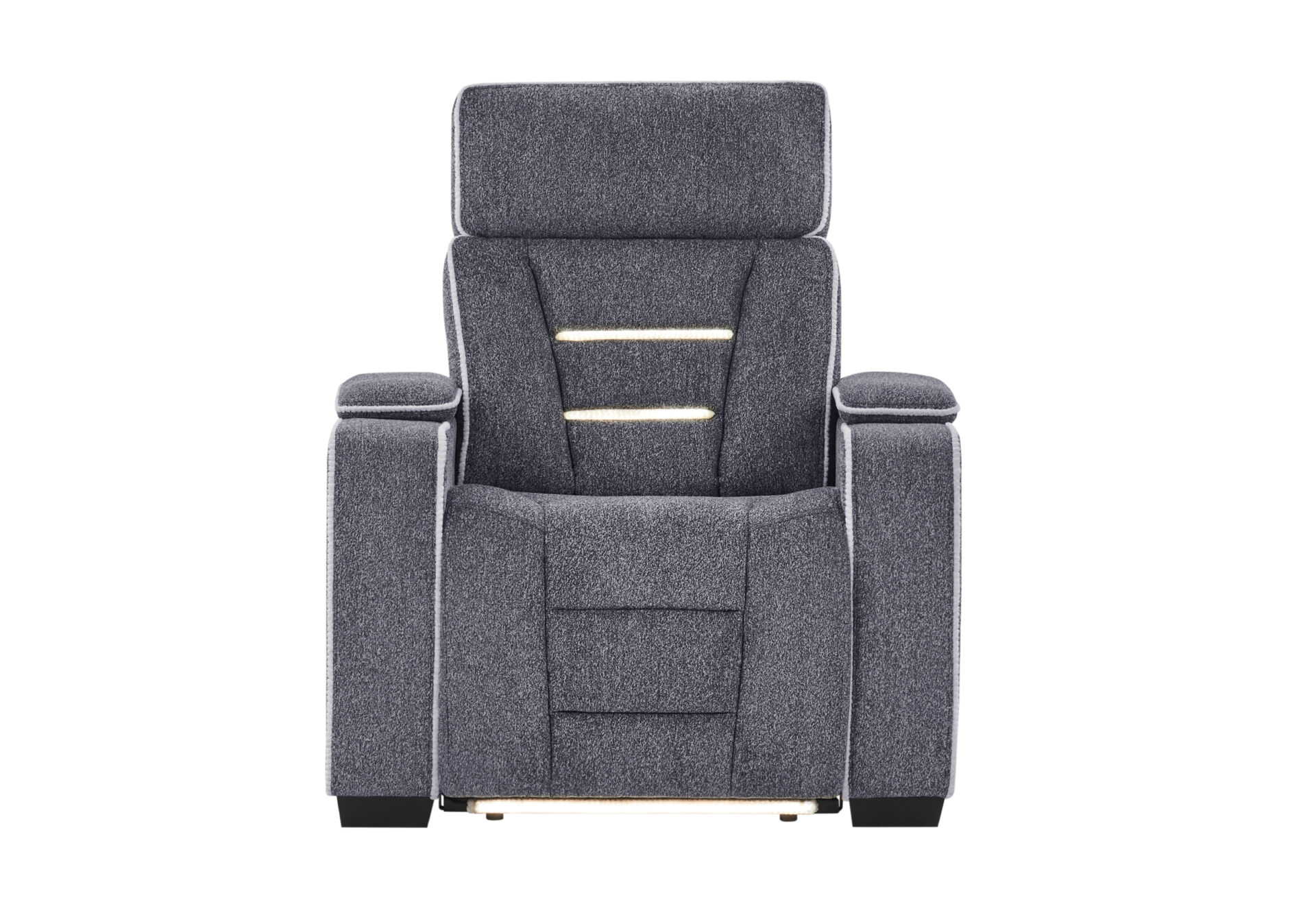 U1895 GREY P2 RECLINER WITH IS AND LED – Image 1