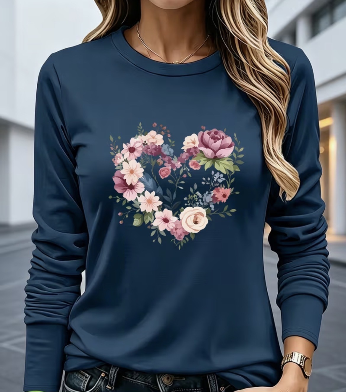 Long Sleeved T-Shirt for Women – Image 5