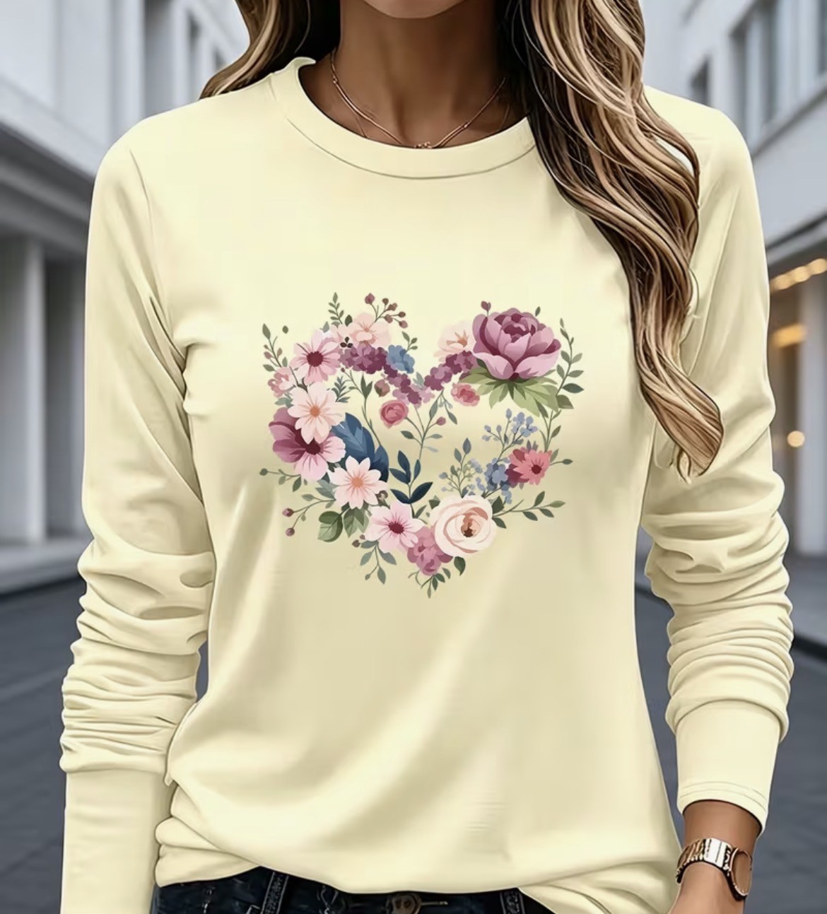 Long Sleeved T-Shirt for Women – Image 6