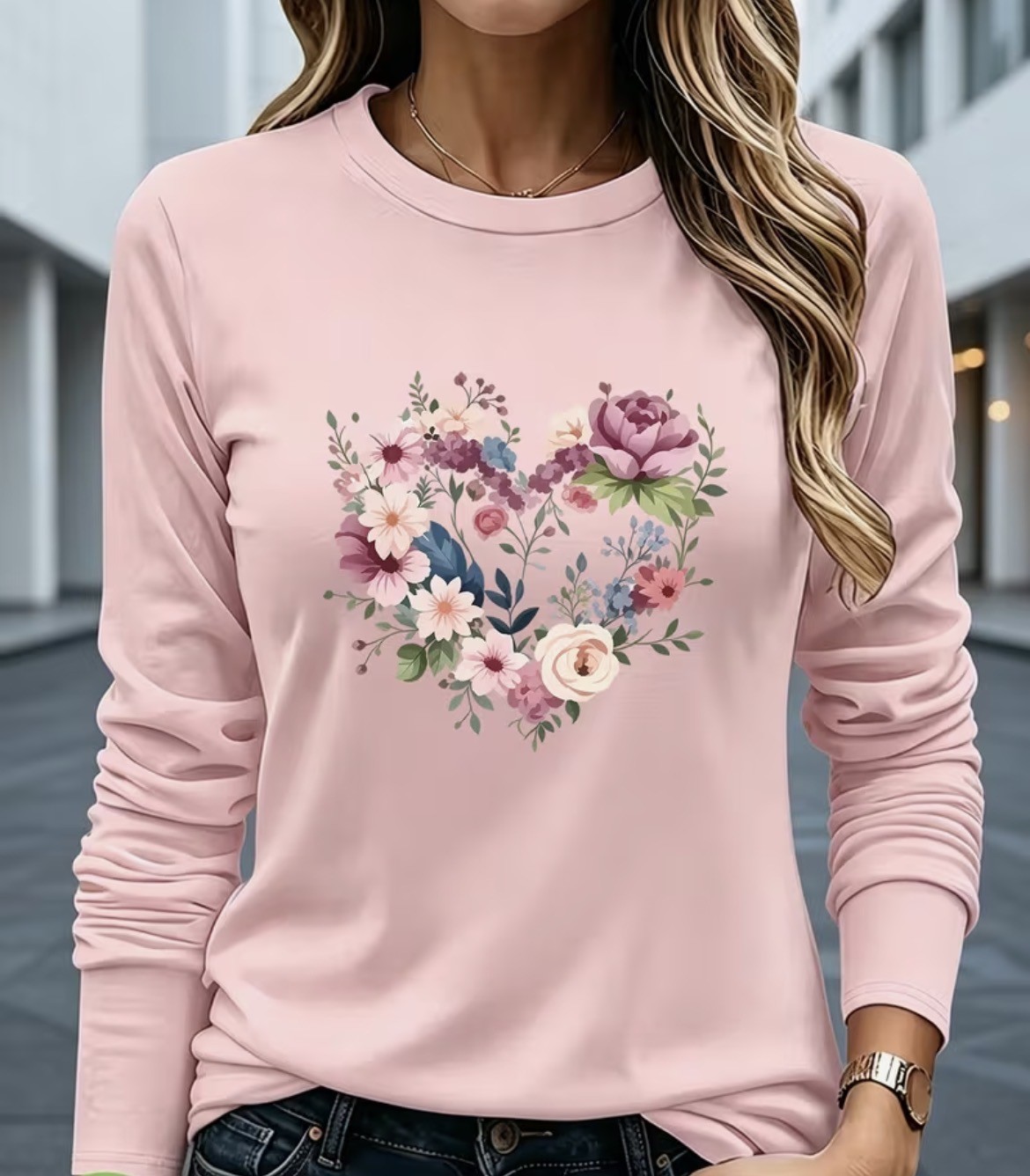 Long Sleeved T-Shirt for Women – Image 3