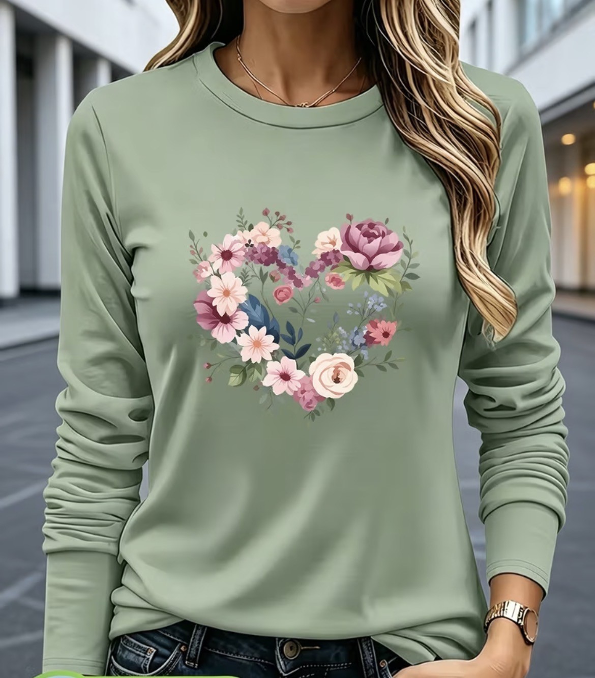 Long Sleeved T-Shirt for Women – Image 1