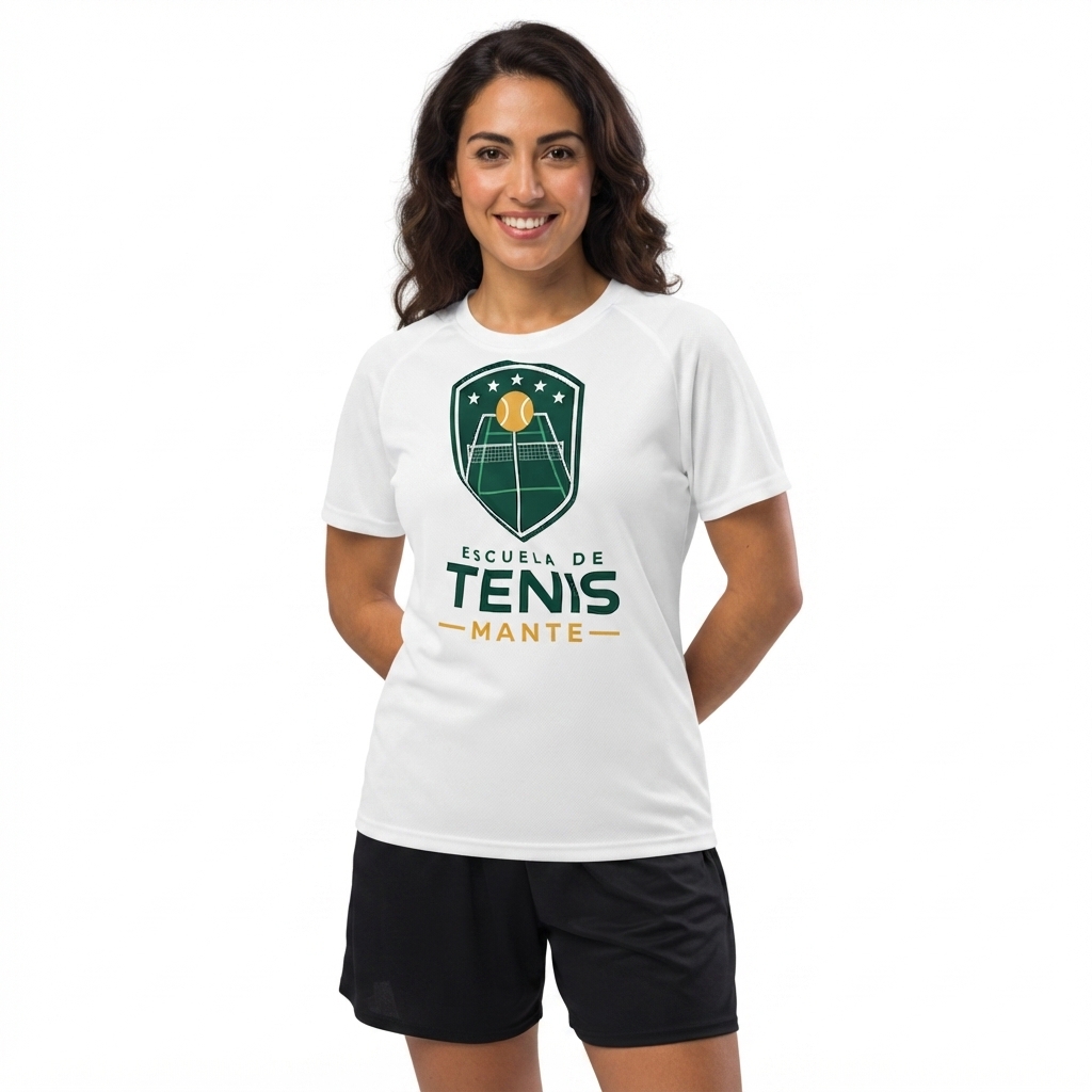 Playera Oficial | Logo Frontal | Escuela de Tenis Mante – Image 5