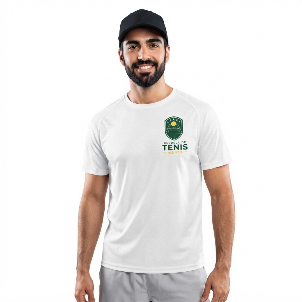 Playera Clásica | Logo Pecho | Escuela de Tenis Mante – Image 6