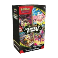 Pokemon Trading Card Games Mega Evolution Perfect Order Booster Bundle – Image 1