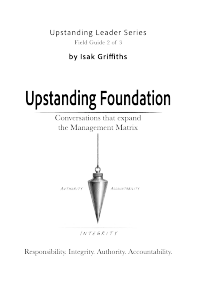 Upstanding Foundation — eBook – Image 1
