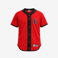 XKL LS Baseball Jersey — Red – Image 1