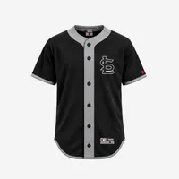 XKL LS Baseball Jersey — Black/Grey – Image 1