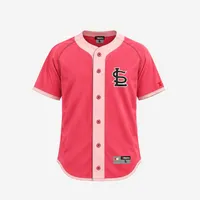 XKL LS Baseball Jersey — Pink – Image 1